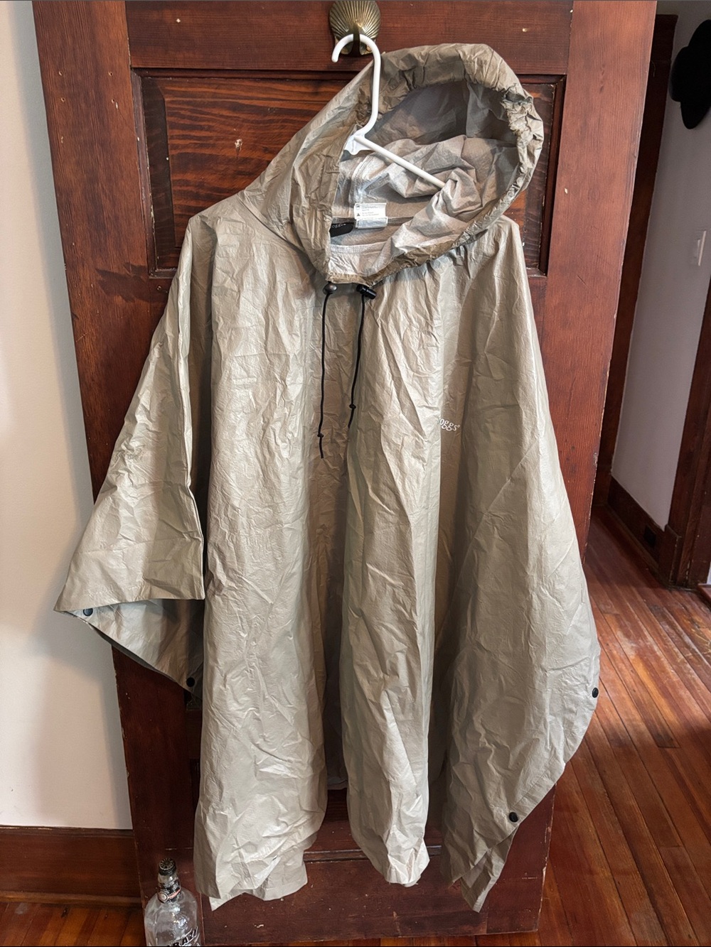 Tan Ultralight Frogg Toggs Poncho Unisex